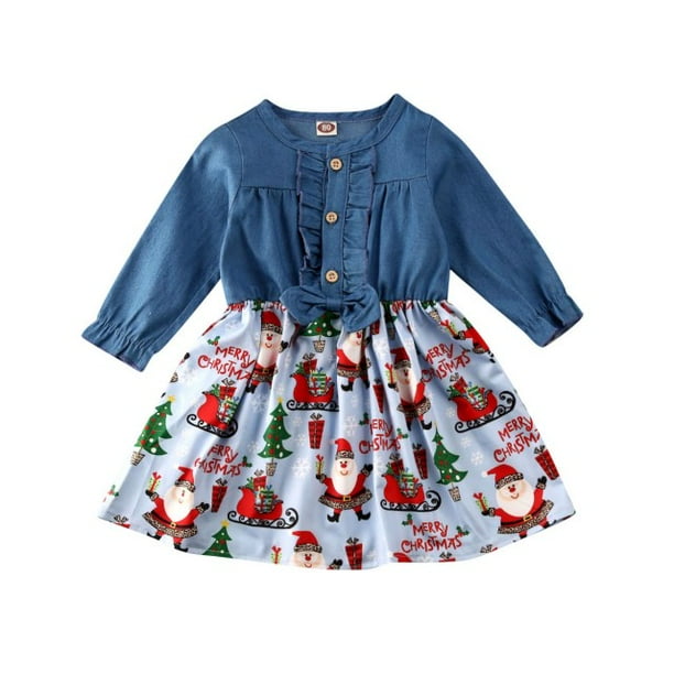 Details about Toddler Kids Baby Girls Long Sleeve Princess Party Printed Dress Casual Dresses Details about Toddler Kids Baby Girls Long Sleeve Princess Party Printed Dress Casual Dresses